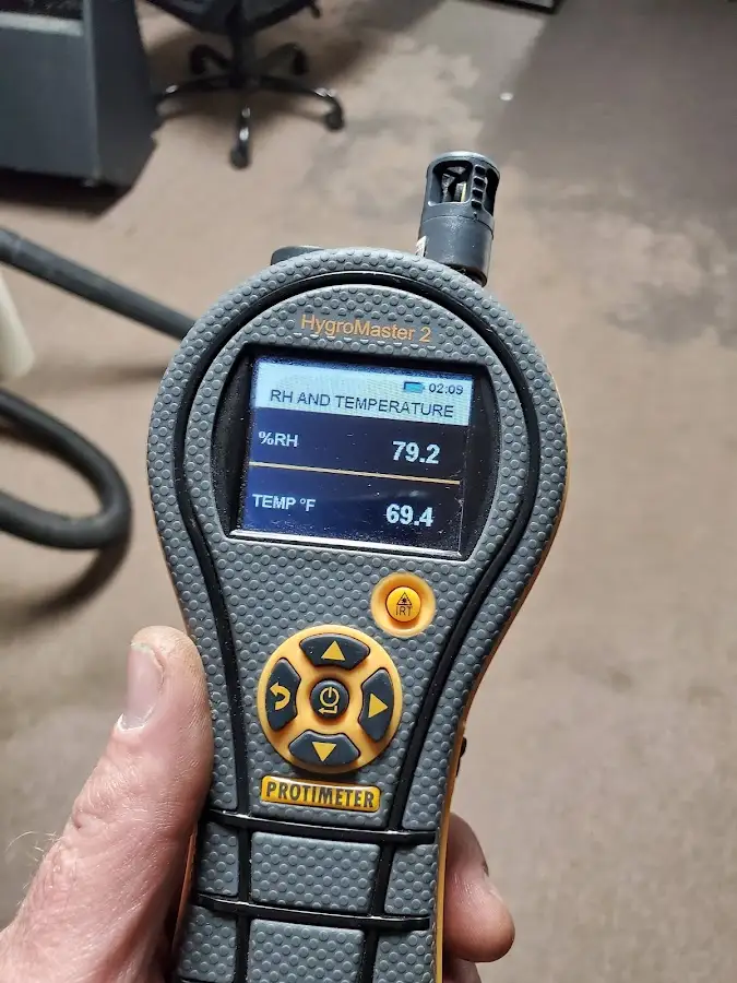Moisture meter humidity assessment for Fire & Smoke Damage Restoration in Arnold